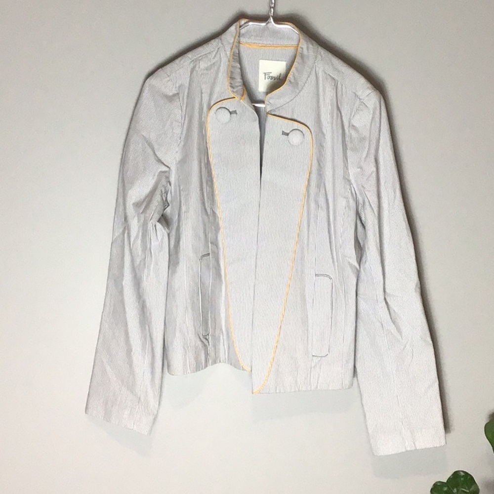 Fossil > Seer Sucker Blazer Large